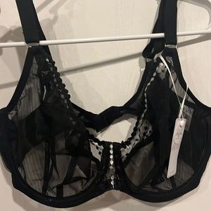 Brand new with tags Black Elomi Matilda bra size 36H
